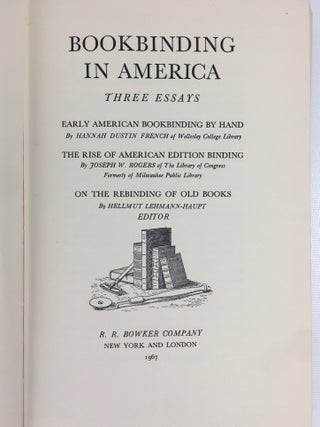 Bookbinding in America
