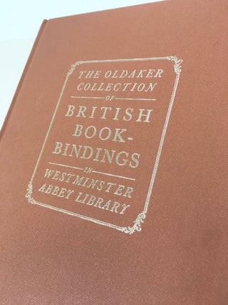 Item #162 British Bookbindings Presented by Kennth H. Oldaker to the Chapter Library of...