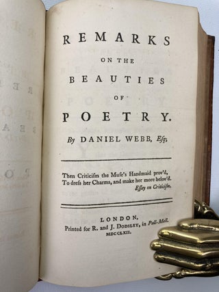 An Inquiry Into the Beauties of Painting; ;and into the merits of the most celebrated painters, ancient and modern; Remarks on the Beauty of Poetry; observations on the correspondence between poetry and music.