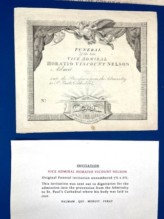 First Printed Account of the Battle of Trafalgar and News of Nelson's Death