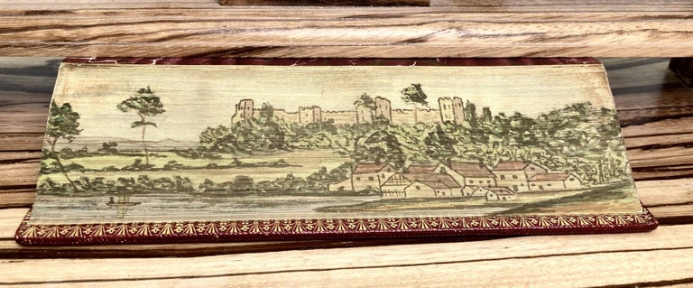 Item #320 The Poetical Works of George Herbert. Rev A. B. Grosart LLD Fore-Edge Painting.