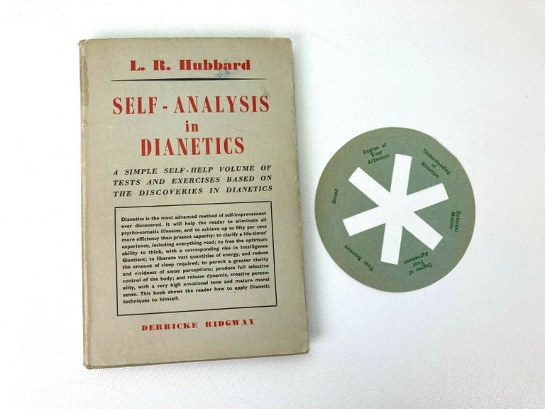 Item #397 Self-Analysis in Dianetics; A simple self-help volume of test and exercises based on discoveries in Dianetics. L. Ron Hubbard.