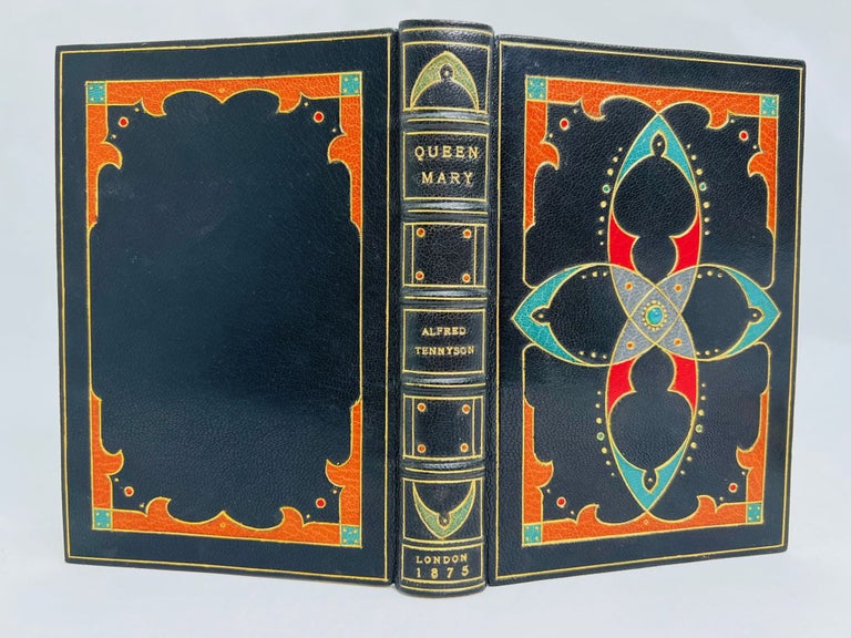 Item #442 Queen Mary; Fine Binding with jewel. Tennyson Alfred.