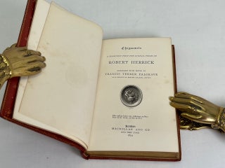 CHRYSOMELA: Bound by Ramage ; A SELECTION OF THE LYRICAL POEMS OF ROBERT HERRICK