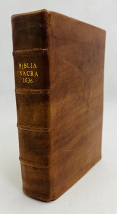 BIBLIA SACRA,; vulgata Editionis, Sixti V. Pont. Max. Ivssv recognita: