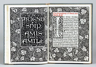Item #520 OF THE FRIENDSHIP OF AMIS AND AMILE. Kelmscott Press –, Morris William