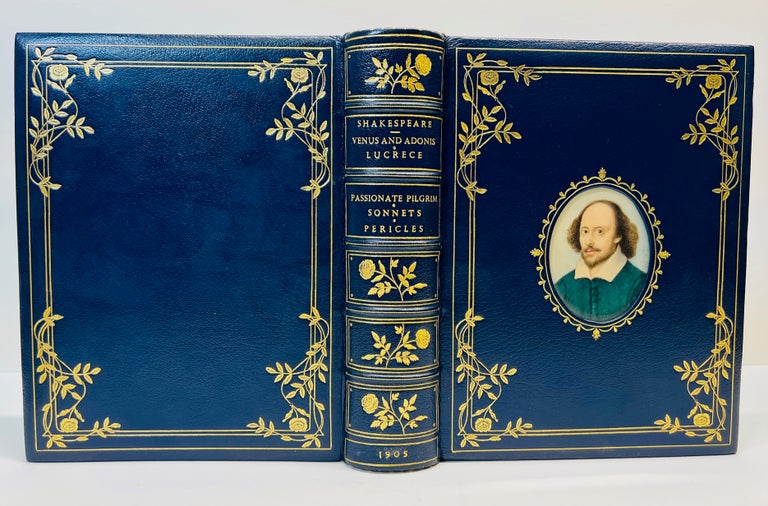 Item #534 SHAKESPEARES VENUS AND ADONIS... LUCRECE... THE PASSIONATE PILGRIM... SONNETS...; Pericles... - Facsimiles of the original printings. COSWAY STYLE SHAKESPEARE, BAYNTUN-RIVIERE.