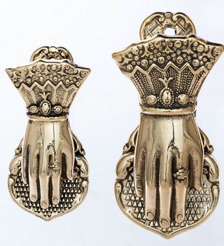 Brass Victorian Hand
