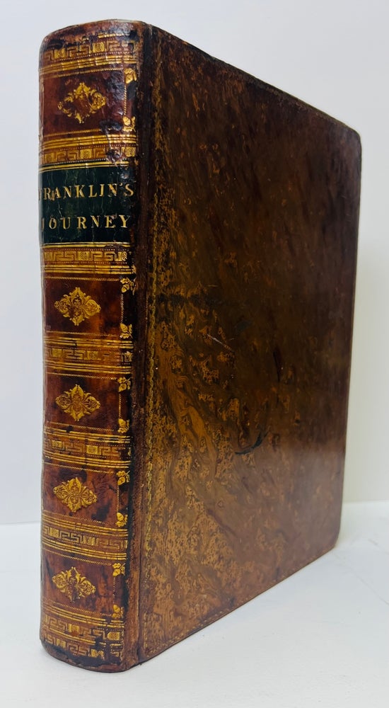 Item #551 NARRATIVE OF A JOURNEY TO THE SHORES OF THE POLAR SEA, IN THE YEARS 1819, 20, 21, AND 22.; With an appendix on various subjects relating to science and natural history. John Franklin, Sir.