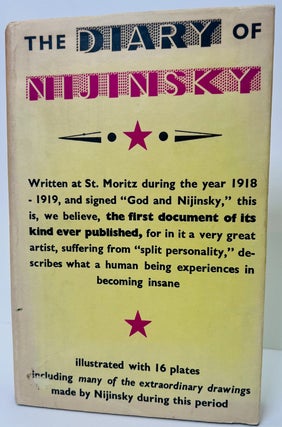Item #571 THE DIARY OF VASLAV NJINSKY. Vaslav NJINSKY, Romola Njinsky