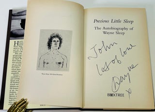 Item #574 PRECIOUS LITTLE SLEEP: The Autobiography of Wayne Sleep. Wayne Sleep