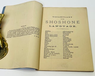 W. VOCABULARY OF THE SHOSHONE LANGUAGE.