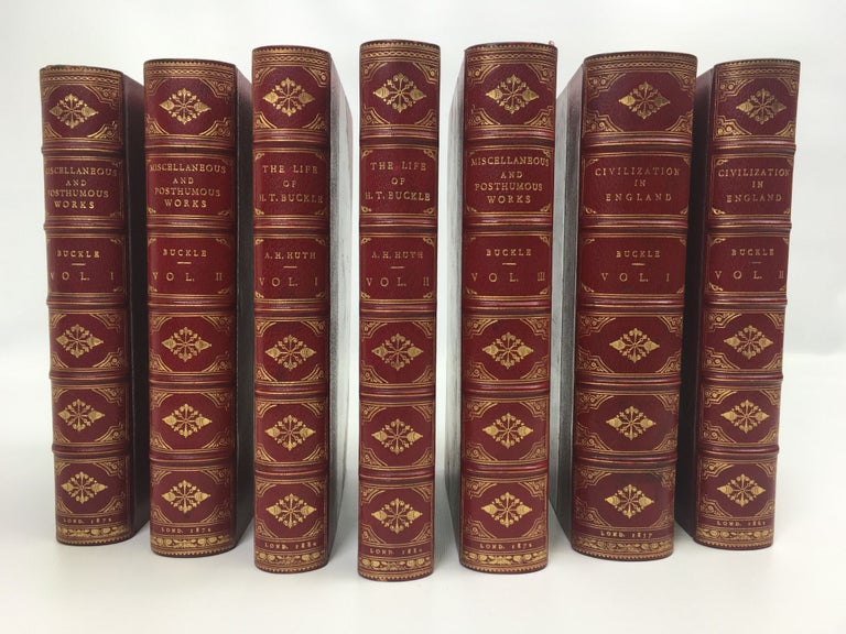 Item #61 Miscellaneous and Post-Humous Works (7 vol). Henry Thomas Buckle.