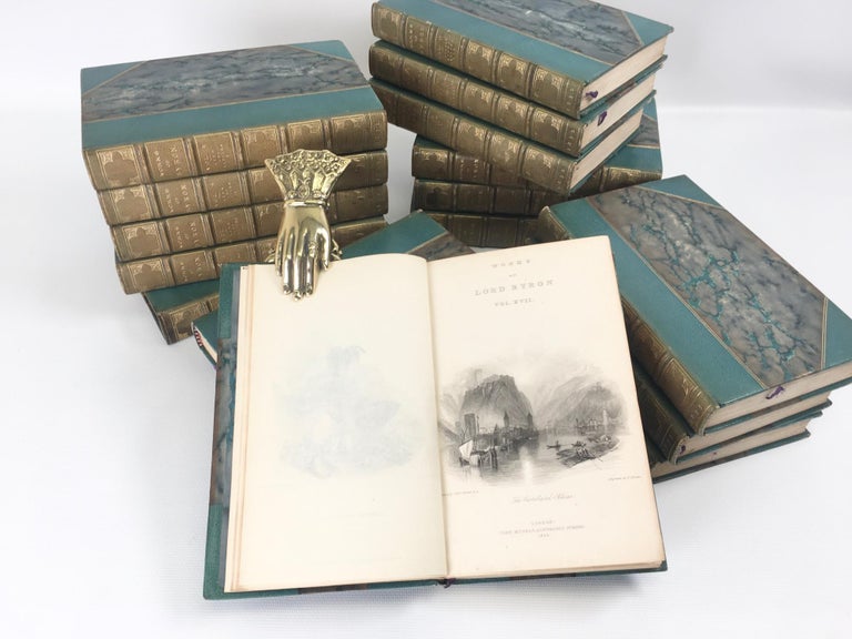 Item #64 With His Letters and Journals and His Life by Thomas Moore Esq. Works of Byron.